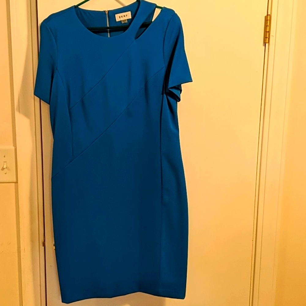 DKNY royal blue dress size 12